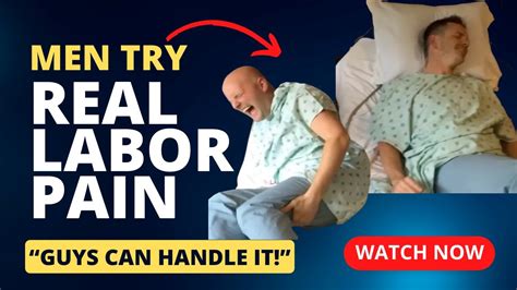 guys watching fake labor|Sadistic Yet Hilarious Video Shows Men Experiencing Simulated Labor .